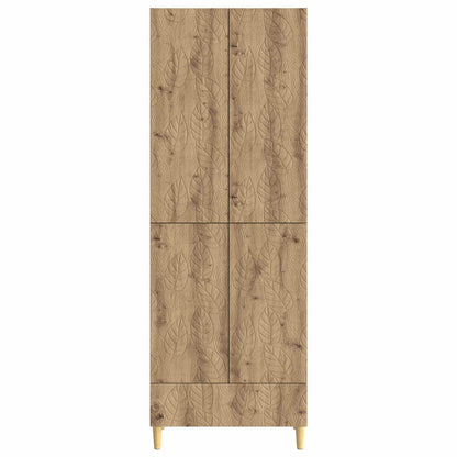 vidaXL Cabinet Set 2 pcs Artisan Oak Engineered Wood