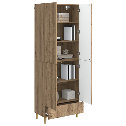 vidaXL Cabinet Set 2 pcs Artisan Oak Engineered Wood