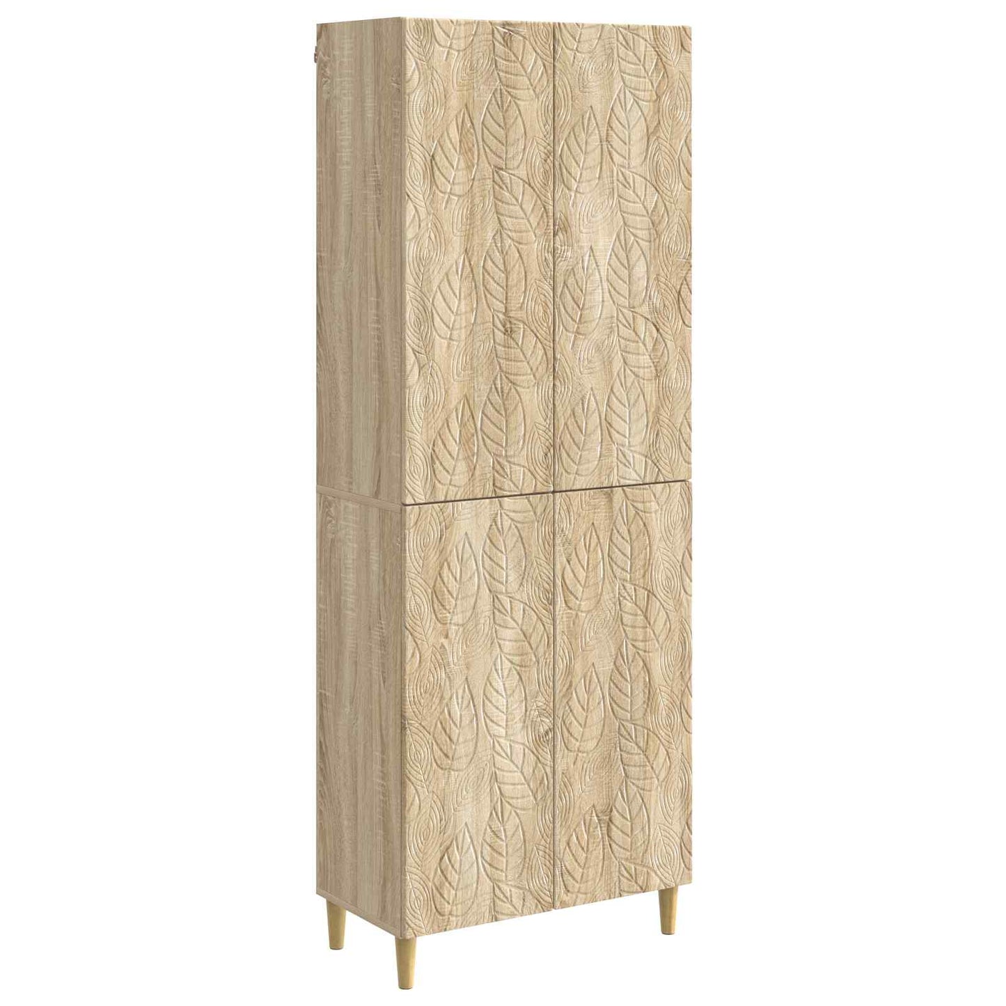 vidaXL Cabinet Set 2 pcs Sonoma Oak Engineered Wood