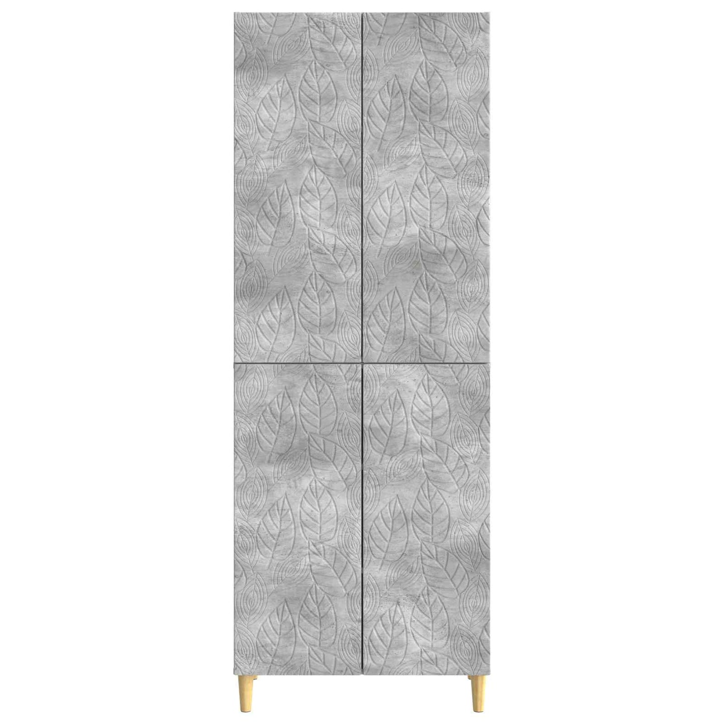 vidaXL Cabinet Set 2 pcs Concrete Grey Engineered Wood