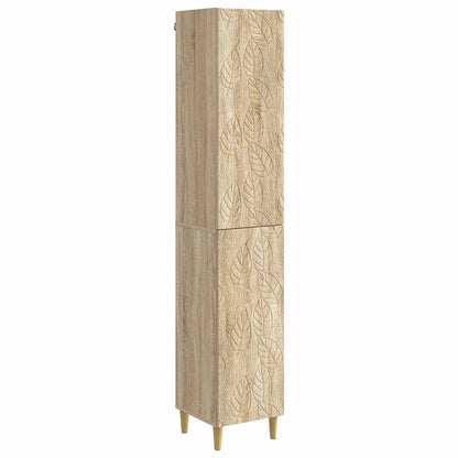 vidaXL Cabinet Set 2 pcs Sonoma Oak Engineered Wood