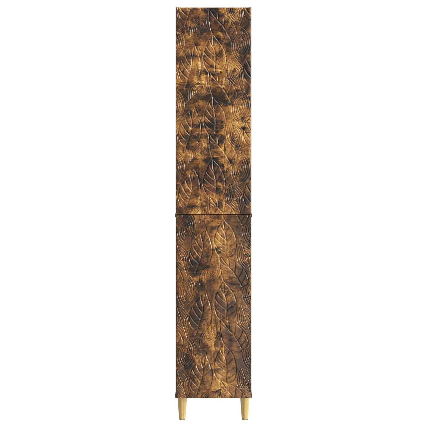 vidaXL Cabinet Set 2 pcs Smoked Oak Engineered Wood
