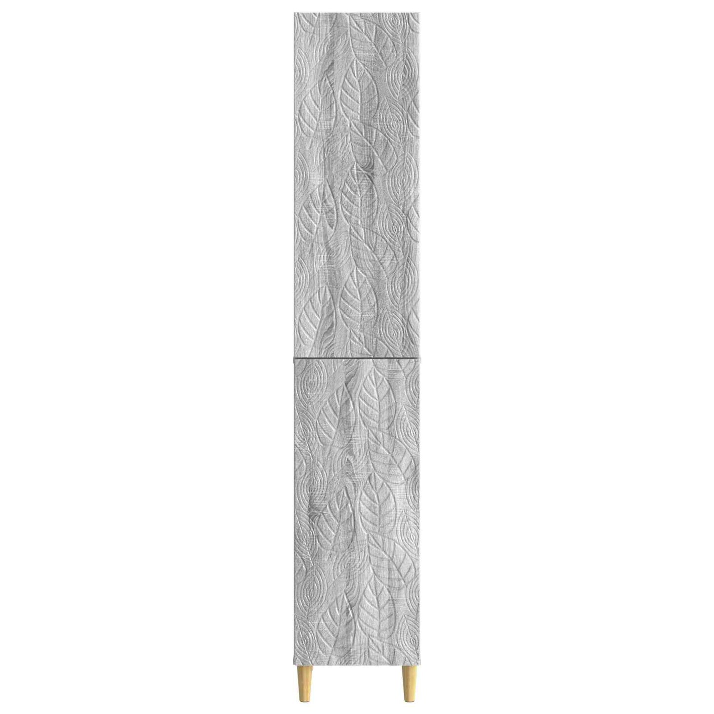 vidaXL Cabinet Set 2 pcs Grey Sonoma Engineered Wood