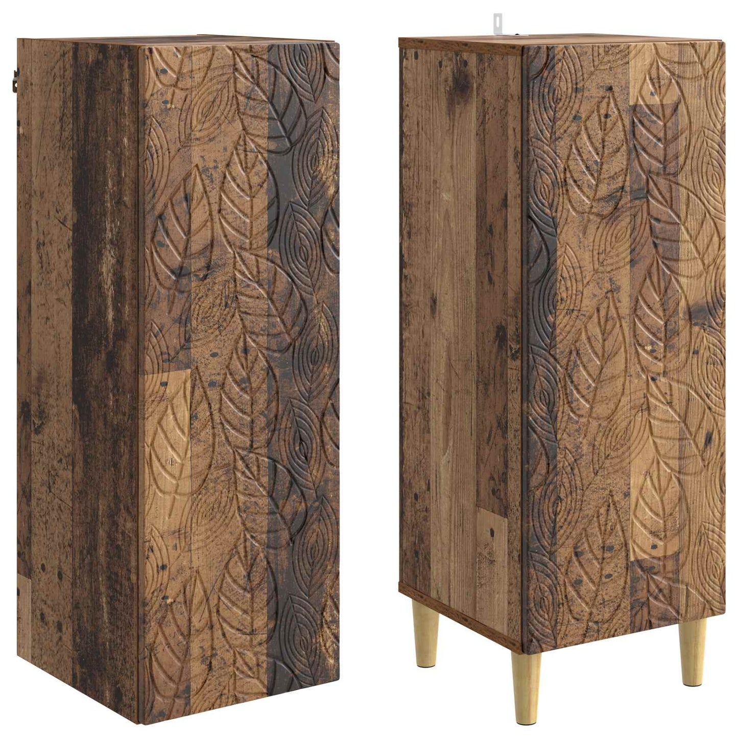 vidaXL Cabinet Set 2 pcs Engineered Wood
