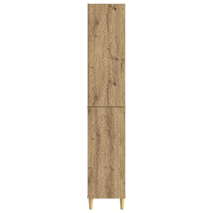 vidaXL Cabinet Set 2 pcs Artisan Oak Engineered Wood
