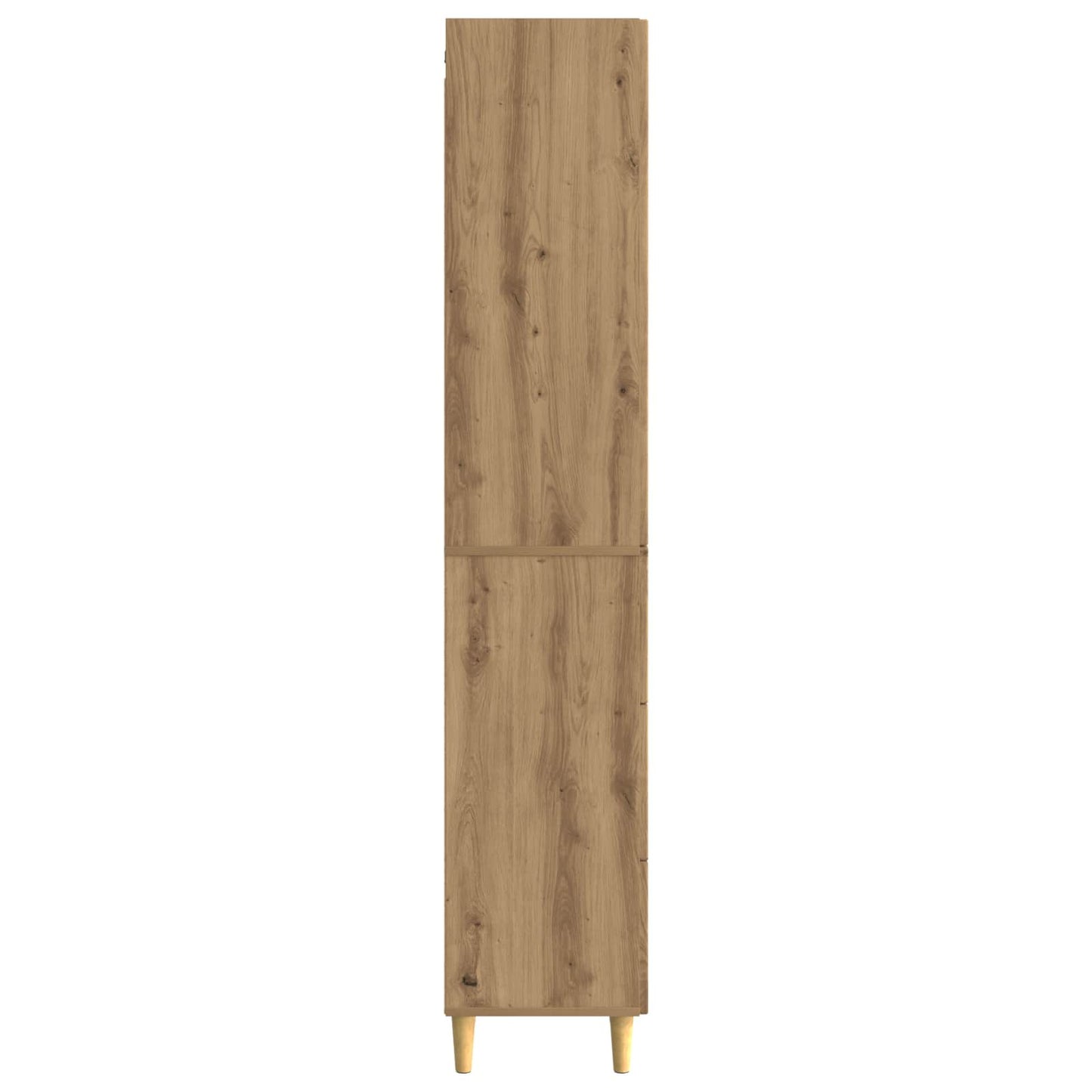 vidaXL Cabinet Set 2 pcs Artisan Oak 66 x 34.5 x 90 cm Engineered Wood