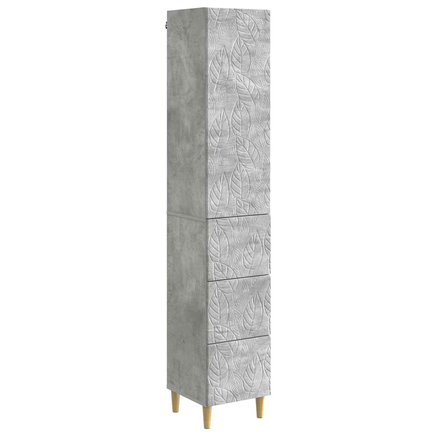 vidaXL Cabinet Set 2 pcs 33 x 34.5 x 90 cm Engineered Wood