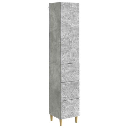 vidaXL Cabinet Set 2 pcs 33 x 34.5 x 90 cm Engineered Wood