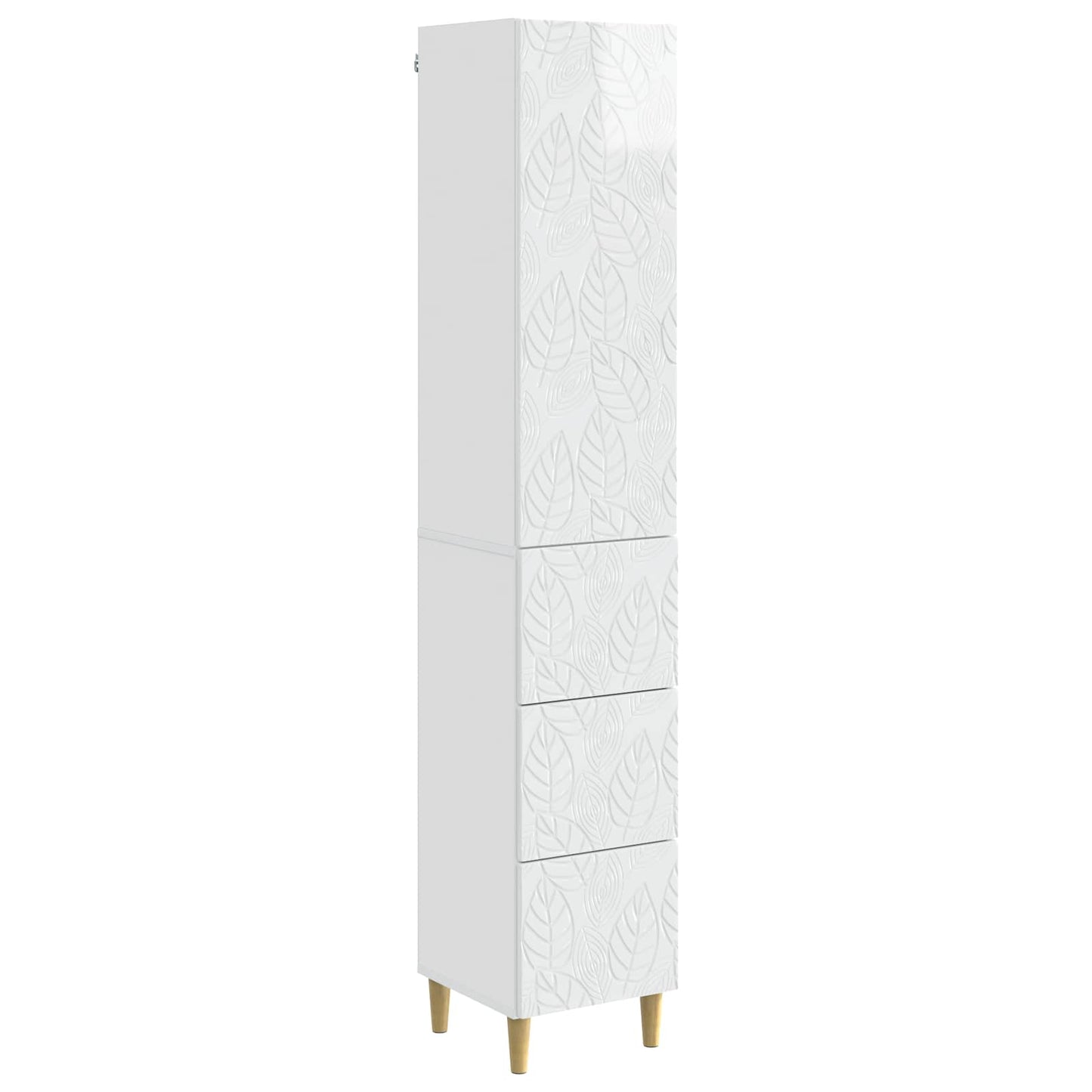 vidaXL Cabinet Set 2 pcs 33 x 34.5 x 90 cm Engineered Wood