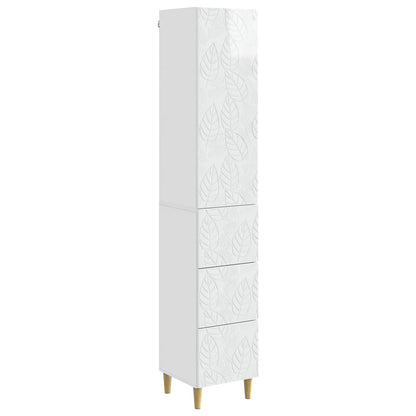 vidaXL Cabinet Set 2 pcs 33 x 34.5 x 90 cm Engineered Wood
