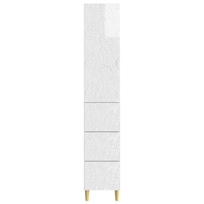 vidaXL Cabinet Set 2 pcs 33 x 34.5 x 90 cm Engineered Wood