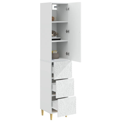 vidaXL Cabinet Set 2 pcs 33 x 34.5 x 90 cm Engineered Wood