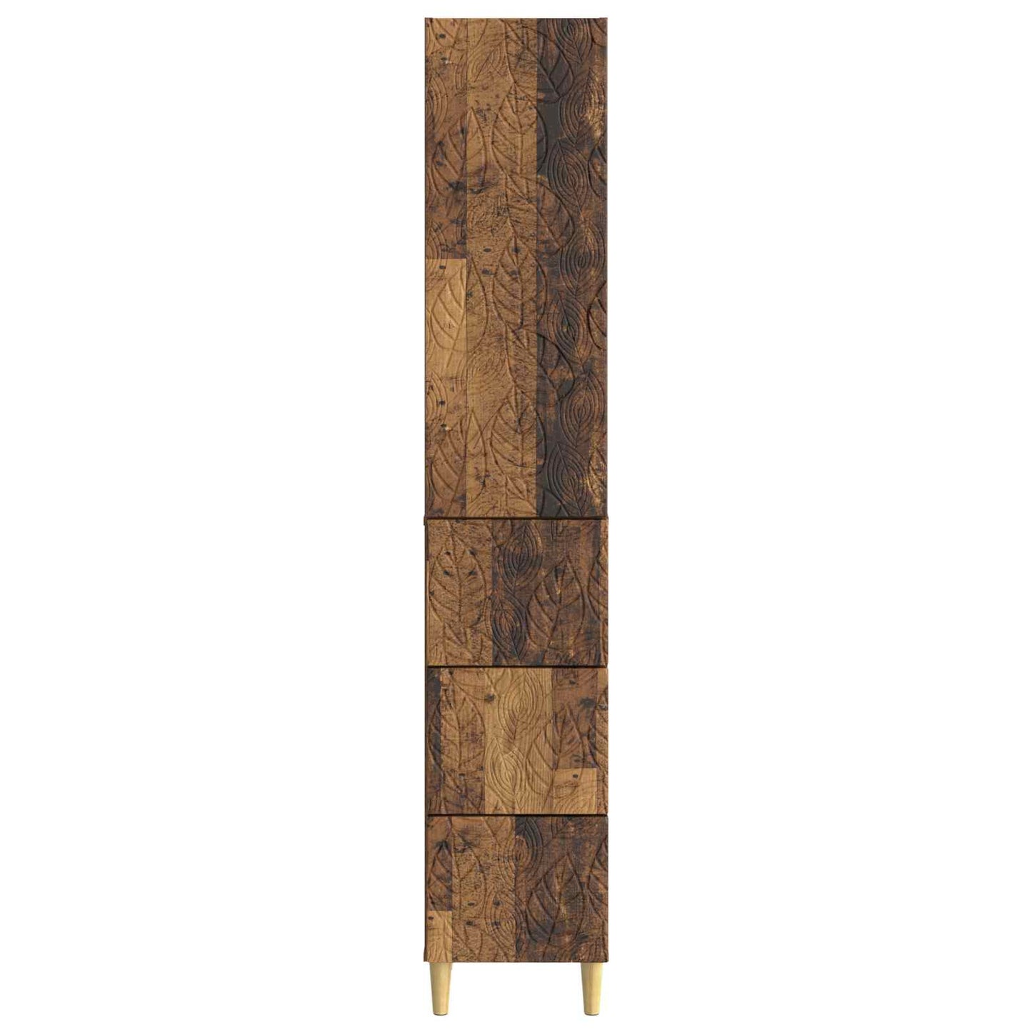 vidaXL Cabinet Set 2 pcs 33 x 34.5 x 90 cm Engineered Wood Old Wood