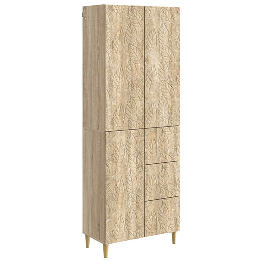 vidaXL 2 pcs Sonoma Oak