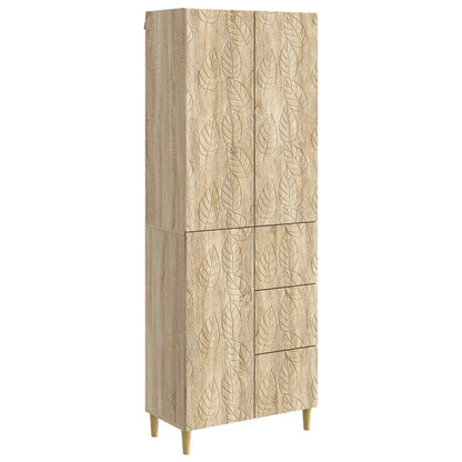 vidaXL 2 pcs Sonoma Oak