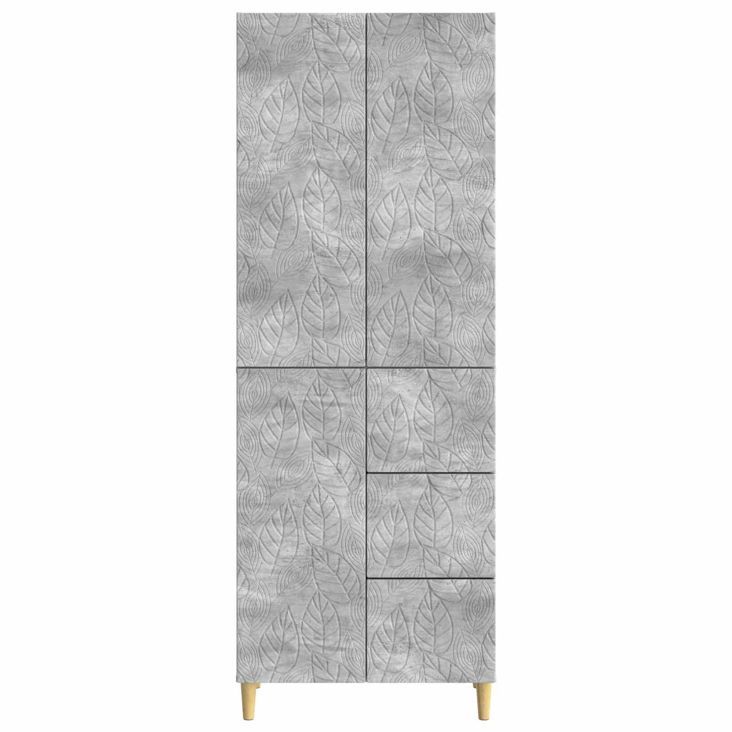 vidaXL 2 pcs Concrete Grey