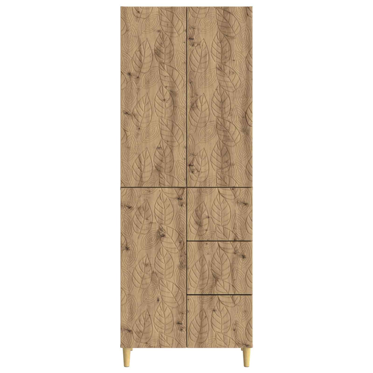 vidaXL 2 pcs Artisan Oak