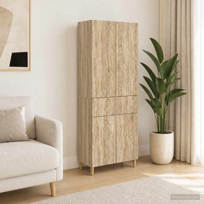 vidaXL Cabinet Set 2 pcs Engineered Wood