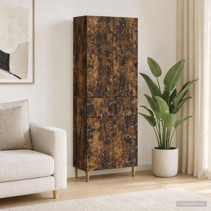 vidaXL Cabinet Set 2 pcs Engineered Wood