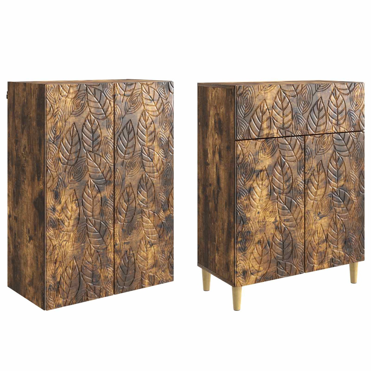 vidaXL Cabinet Set 2 pcs Engineered Wood