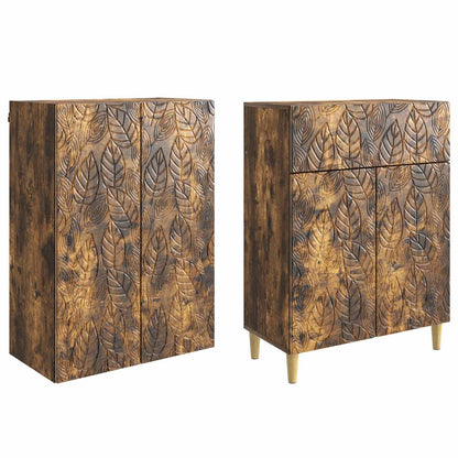 vidaXL Cabinet Set 2 pcs Engineered Wood