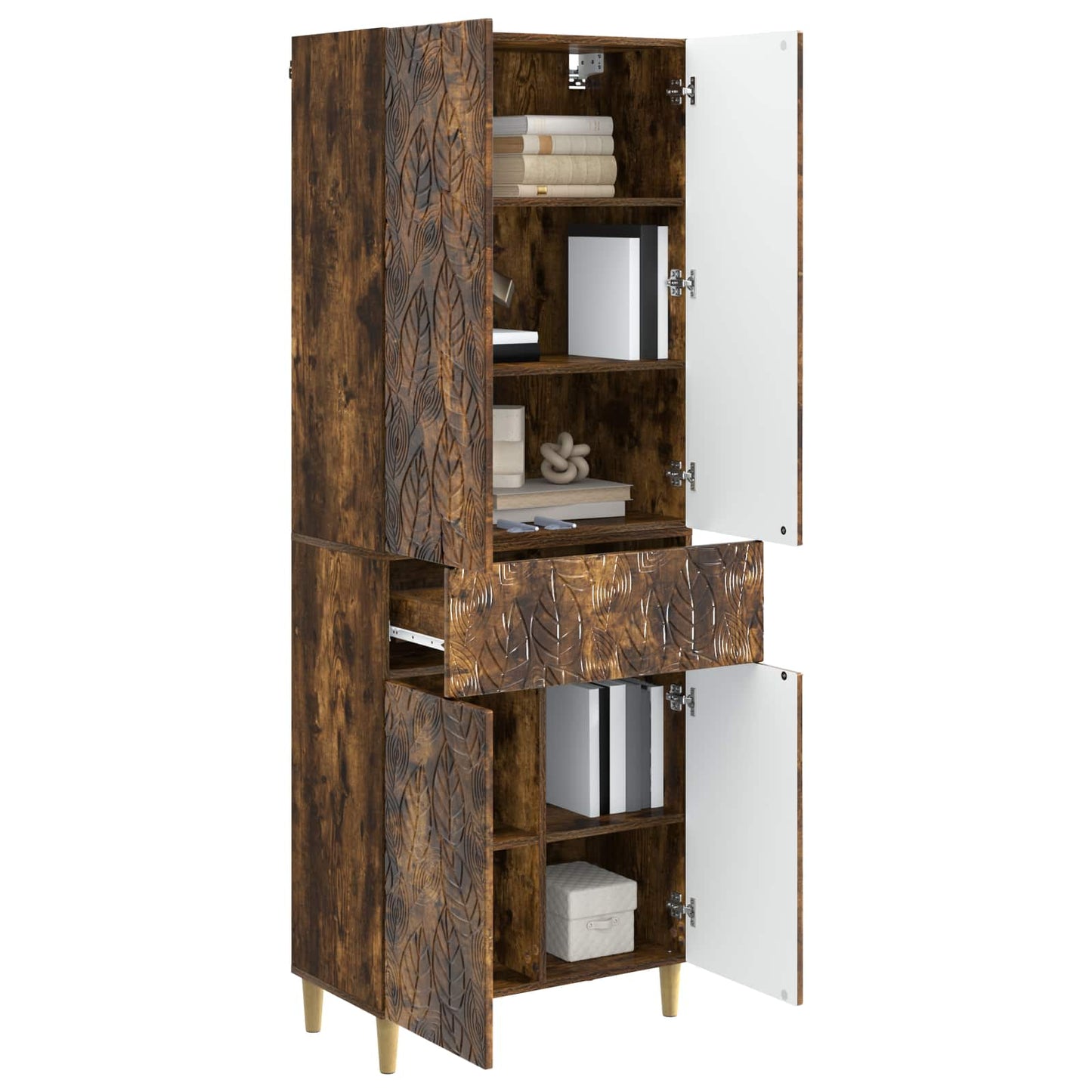 vidaXL Cabinet Set 2 pcs Engineered Wood