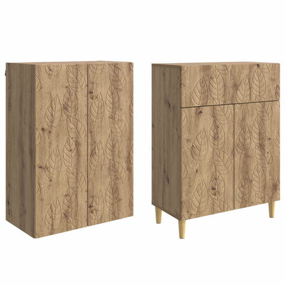 vidaXL Cabinet Set 2 pcs Engineered Wood