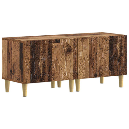 vidaXL 5 Piece LED TV Cabinet Old Wood Engineered Wood