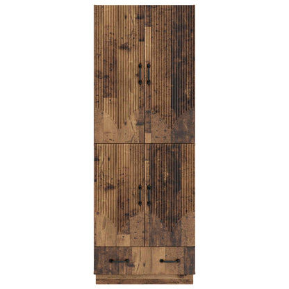 vidaXL Cabinet Set 2 pcs Old Wood Engineered Wood