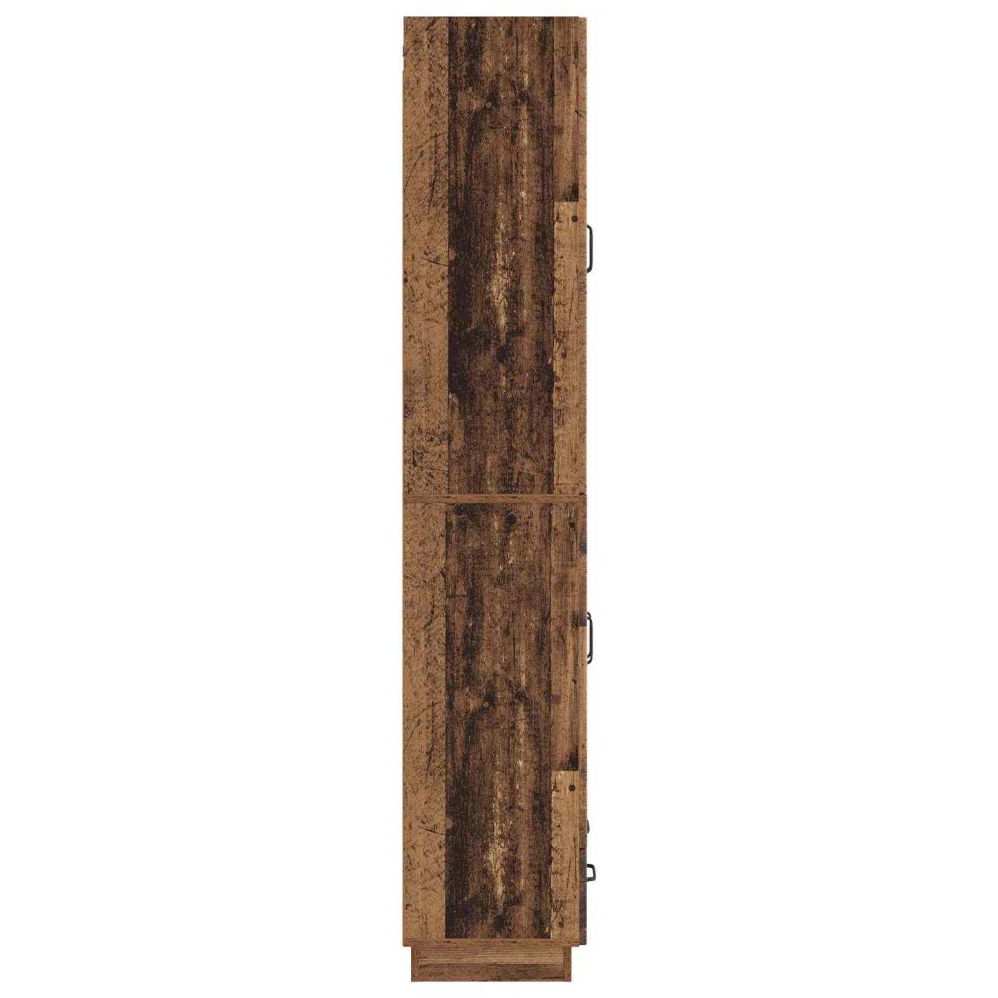 vidaXL Cabinet Set 2 pcs Old Wood Engineered Wood