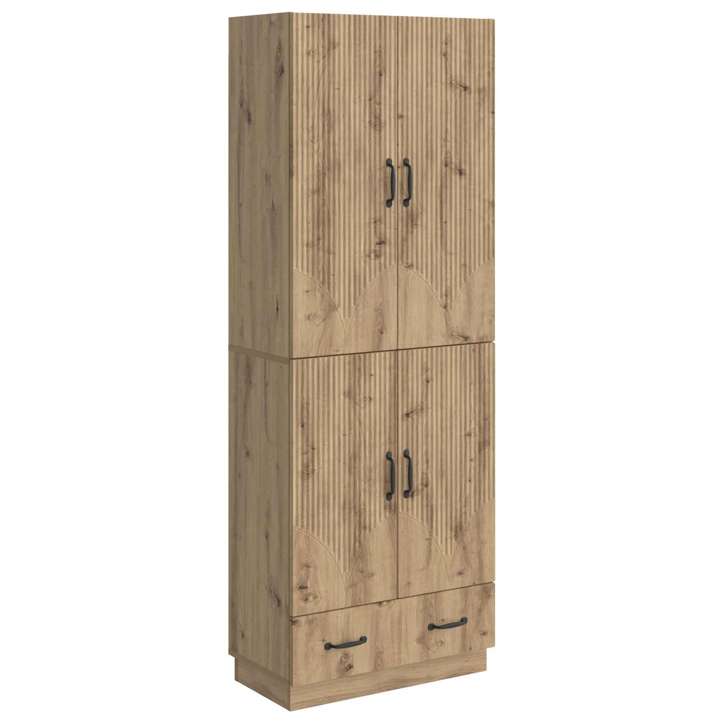 vidaXL Cabinet Set 2 pcs Artisan Oak Engineered Wood