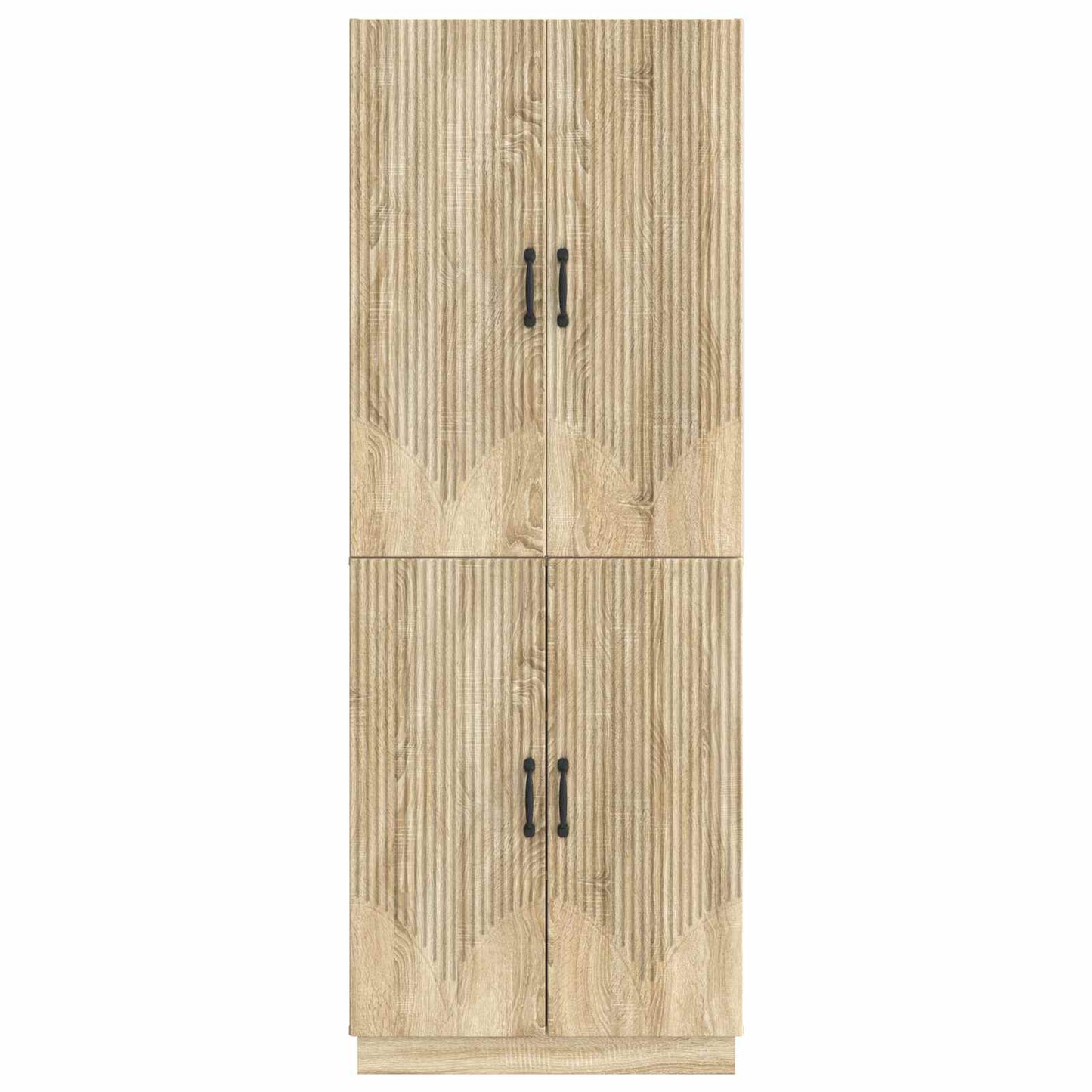 vidaXL Cabinet Set 2 pcs Sonoma Oak Engineered Wood