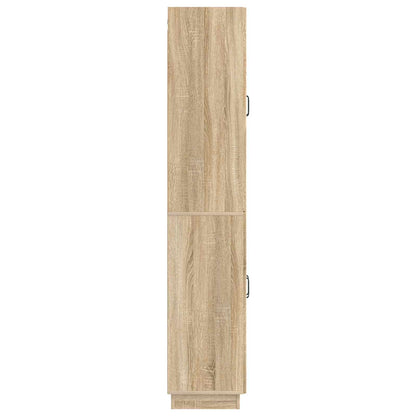 vidaXL Cabinet Set 2 pcs Sonoma Oak Engineered Wood