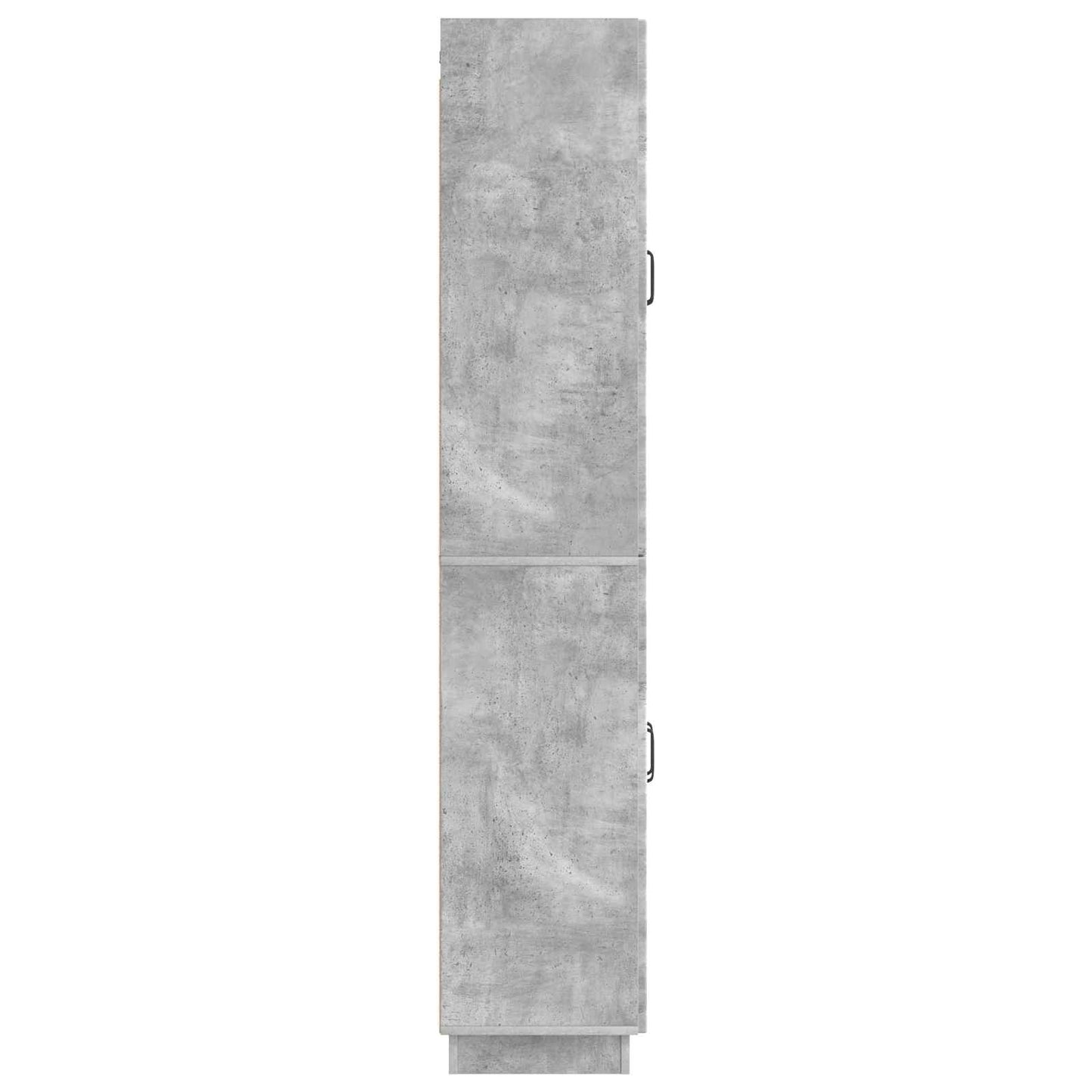 vidaXL Cabinet Set 2 pcs Concrete Grey Engineered Wood