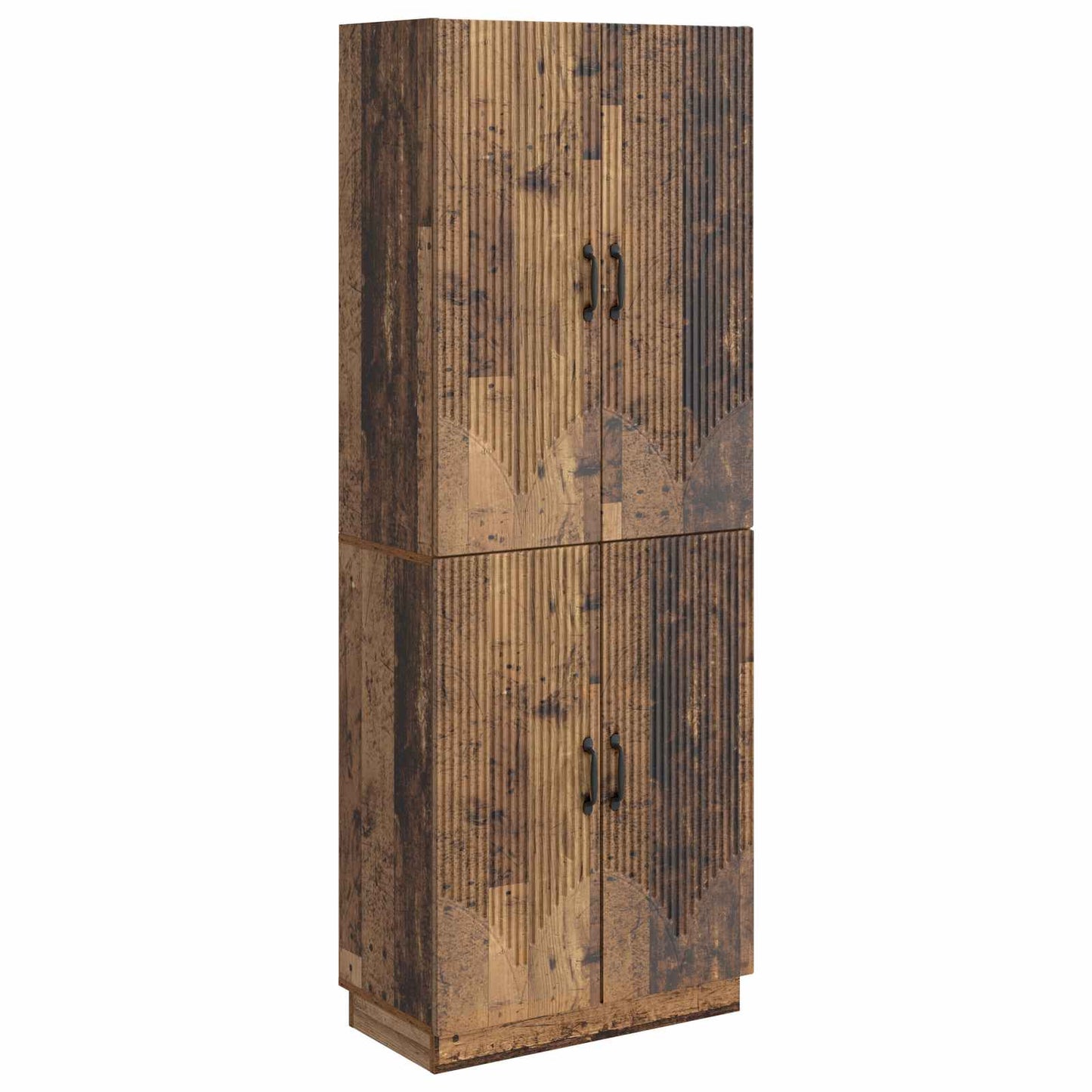 vidaXL Cabinet Set 2 pcs Old Wood Engineered Wood