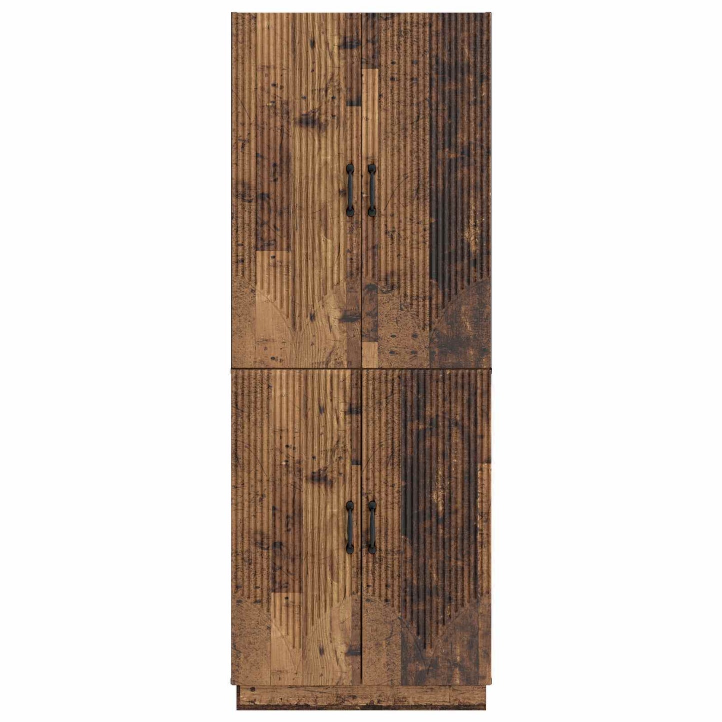 vidaXL Cabinet Set 2 pcs Old Wood Engineered Wood