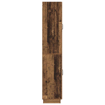 vidaXL Cabinet Set 2 pcs Old Wood Engineered Wood
