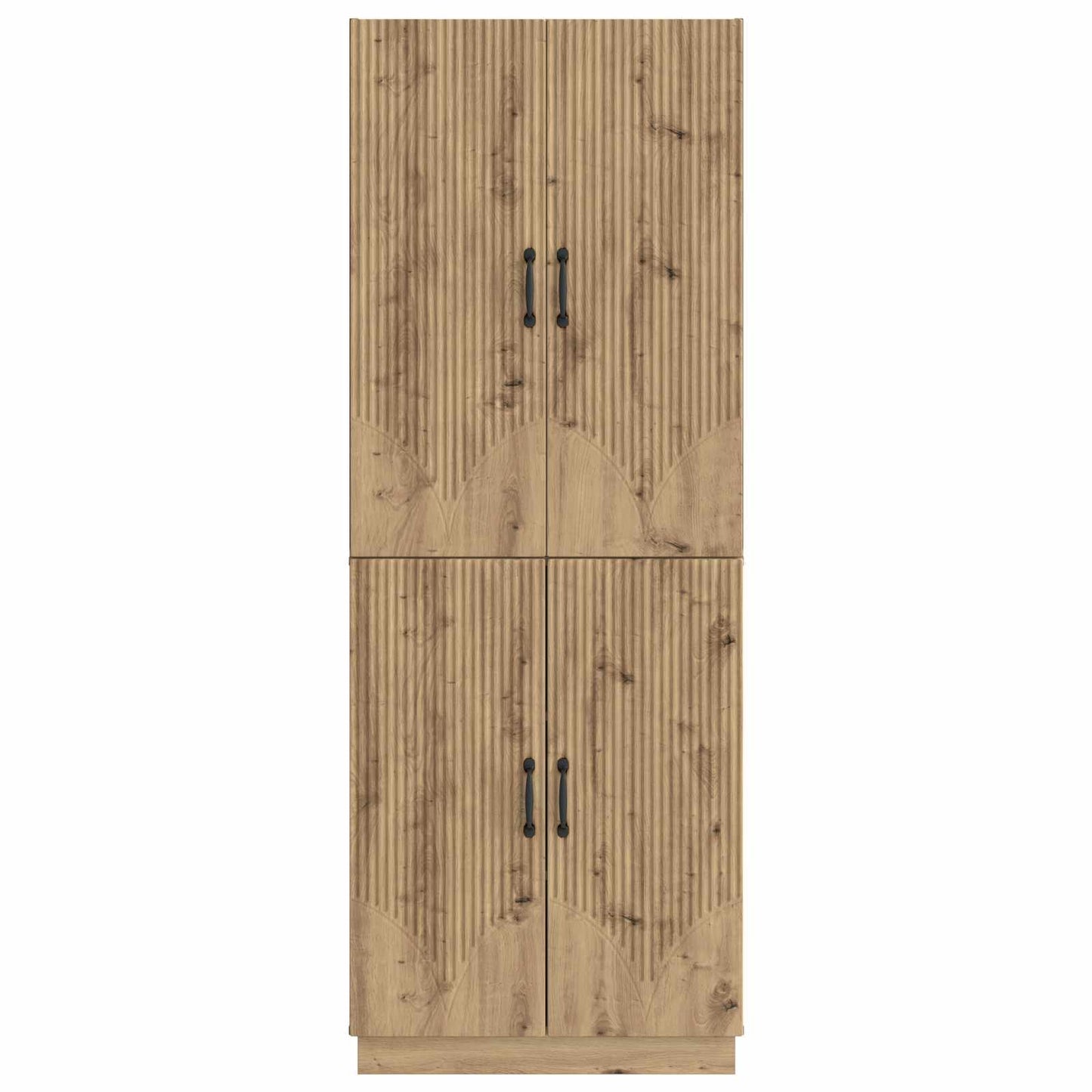 vidaXL Cabinet Set 2 pcs Artisan Oak Engineered Wood