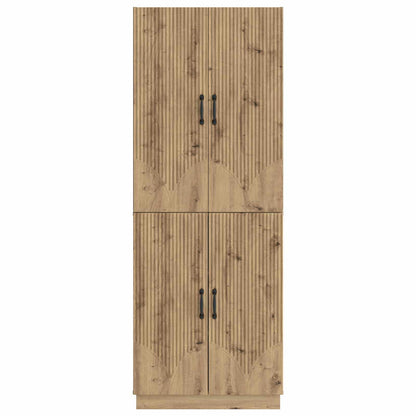 vidaXL Cabinet Set 2 pcs Artisan Oak Engineered Wood