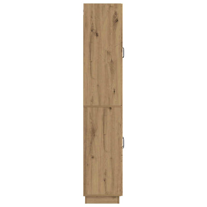 vidaXL Cabinet Set 2 pcs Artisan Oak Engineered Wood