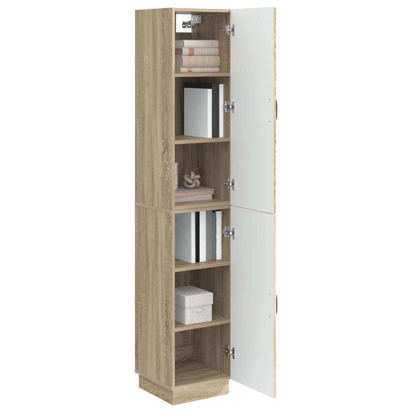 vidaXL Cabinet Set 2 pcs Sonoma Oak Engineered Wood