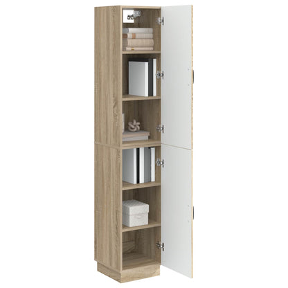 vidaXL Cabinet Set 2 pcs Sonoma Oak Engineered Wood
