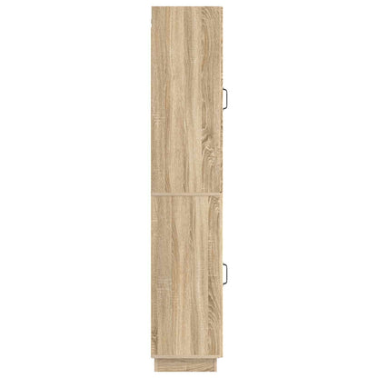 vidaXL Cabinet Set 2 pcs Sonoma Oak Engineered Wood