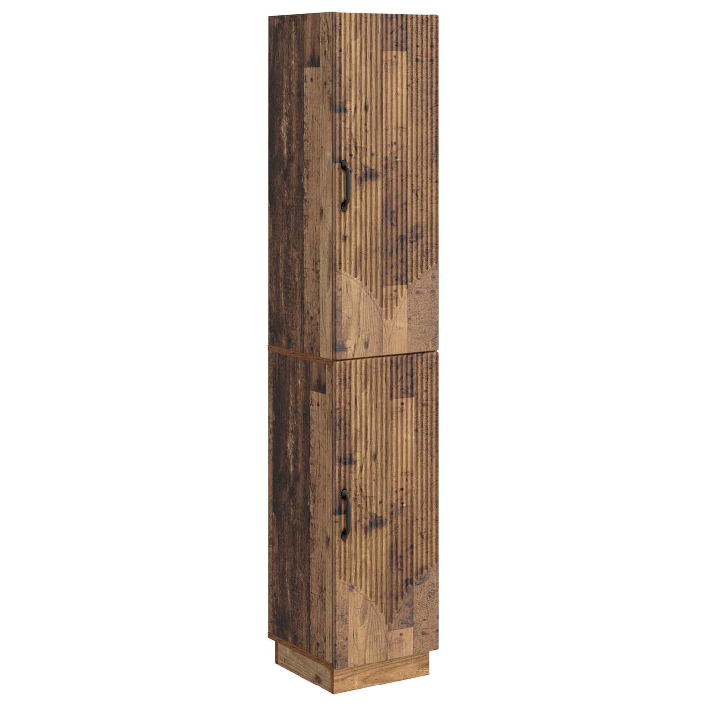 vidaXL Cabinet Set 2 pcs Old Wood Engineered Wood