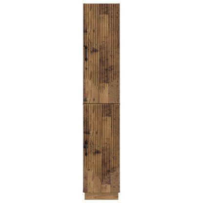 vidaXL Cabinet Set 2 pcs Old Wood Engineered Wood