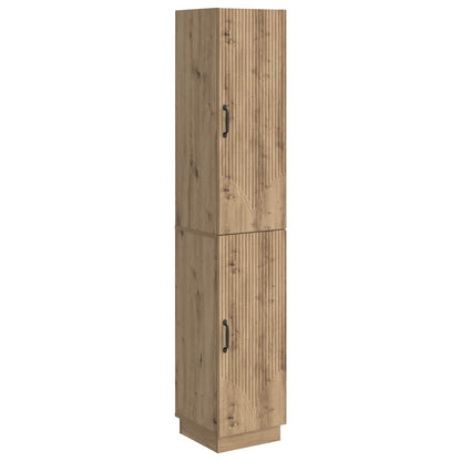 vidaXL Cabinet Set 2 pcs Artisan Oak Engineered Wood