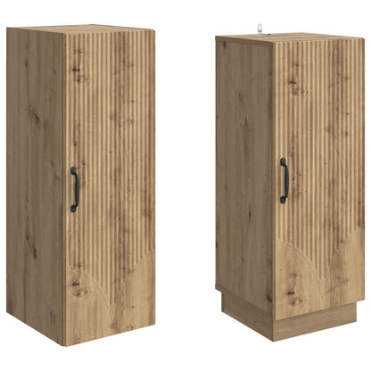 vidaXL Cabinet Set 2 pcs Artisan Oak Engineered Wood