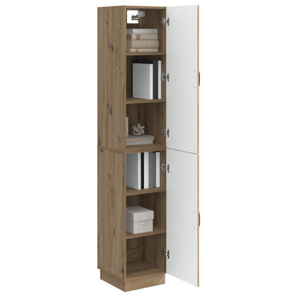 vidaXL Cabinet Set 2 pcs Artisan Oak Engineered Wood