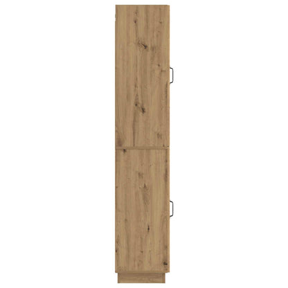 vidaXL Cabinet Set 2 pcs Artisan Oak Engineered Wood
