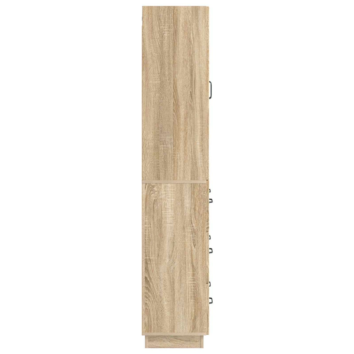 vidaXL Cabinet Set 2 pcs 66 x 34.5 x 87 cm Engineered Wood Sonoma Oak